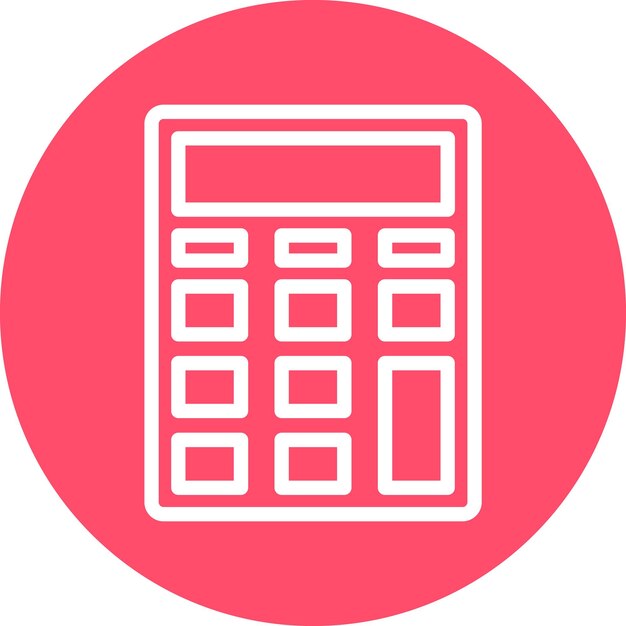 Calculator Icon Style