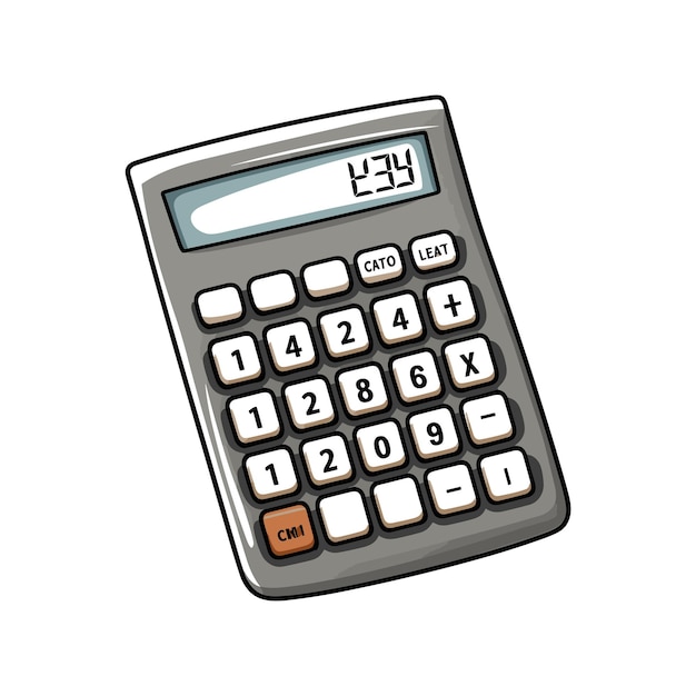 Calculator icon vector