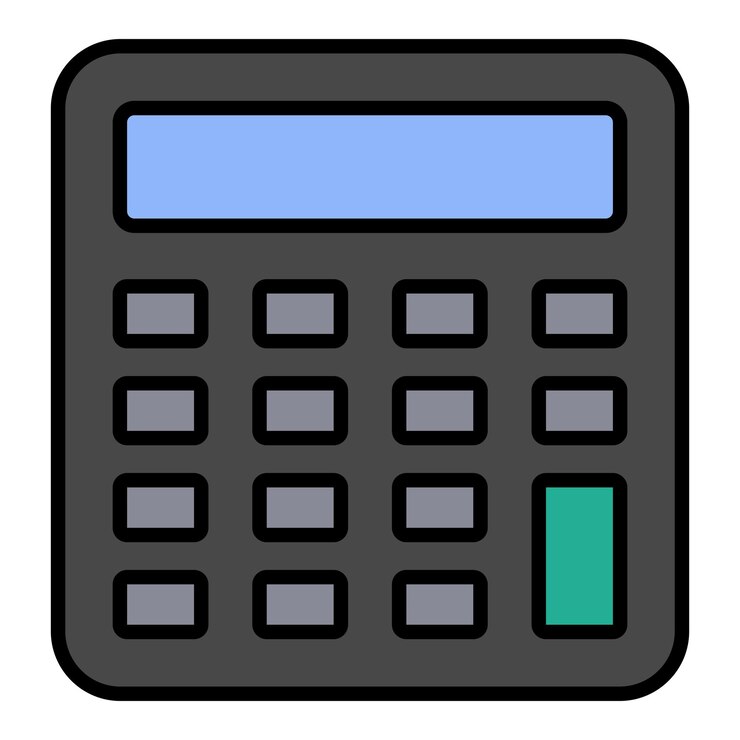 Vector calculator icon