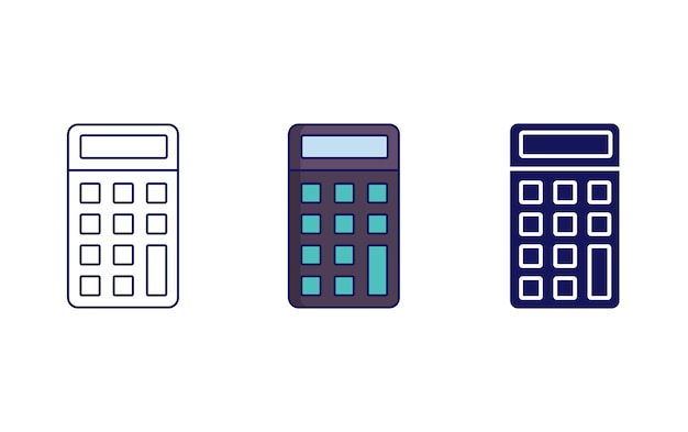 Calculator vector icon