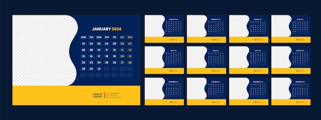 calendar 2024 wall calender template