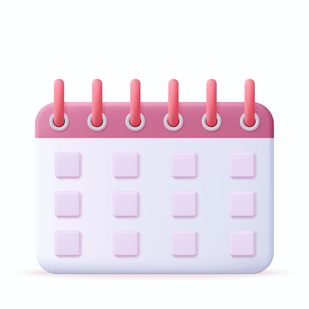 Calendar assignment icon planning concept