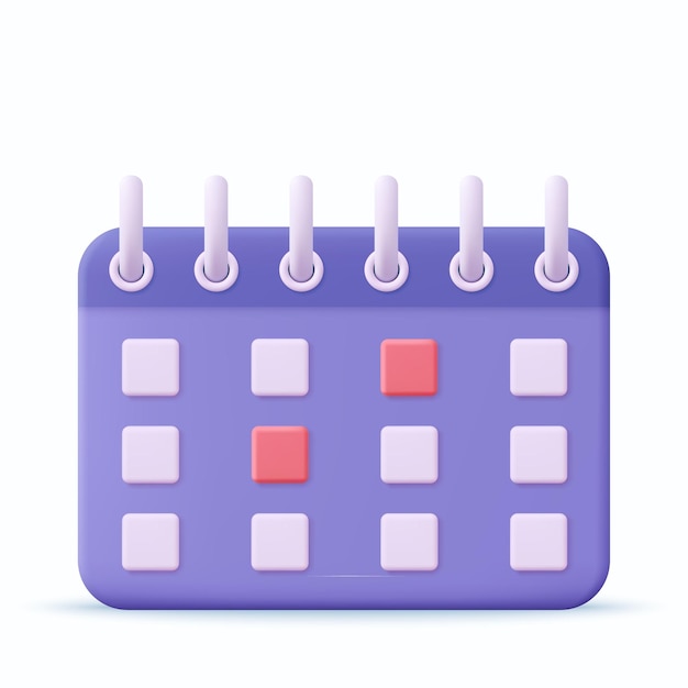 Calendar assignment icon Planning concept