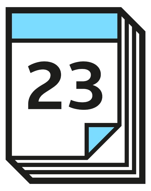 Calendar date icon Today symbol Day sign