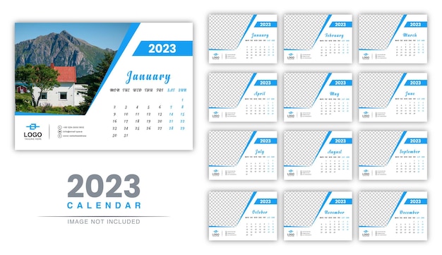 Calendar desk 2023