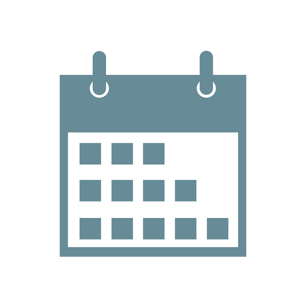 calendar icon design vector template