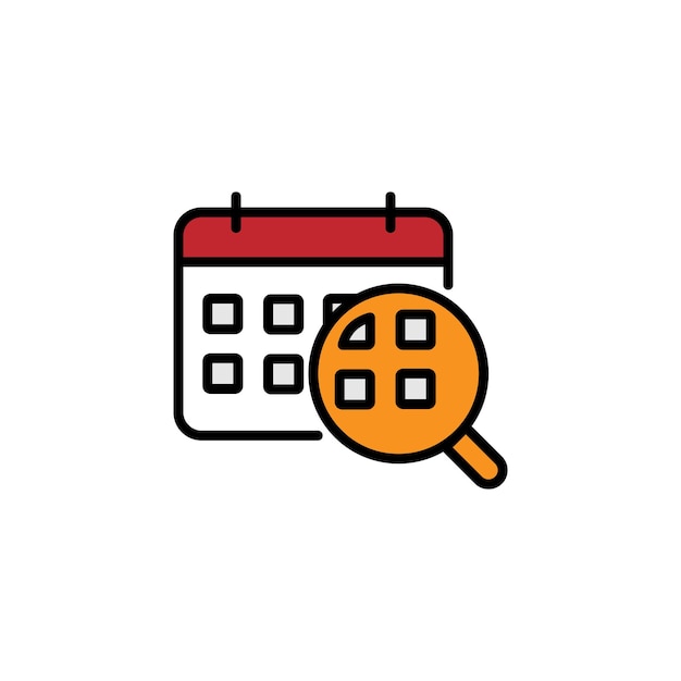 Calendar icon Element of application icon Premium quality graphic design