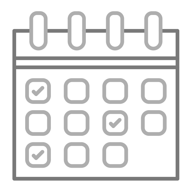 Vector calendar icon