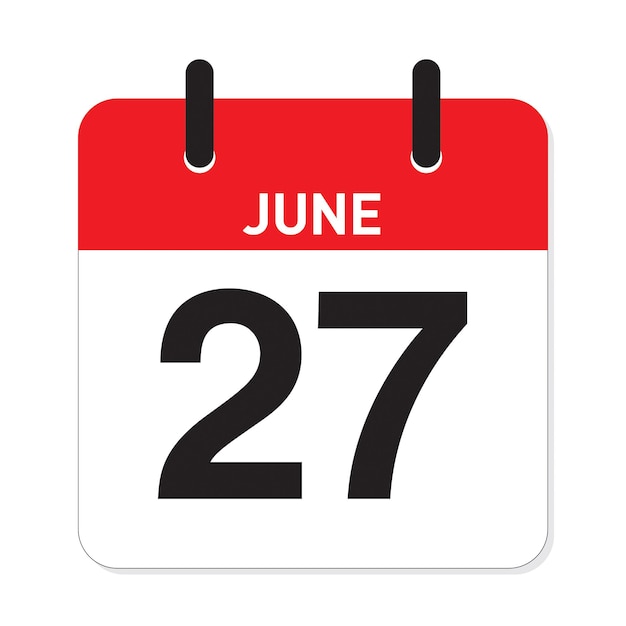 Calendar June 27