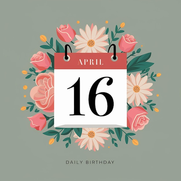 a calendar that says may birthday on it