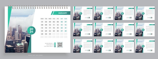 Un calendario con la data gennaio su di esso