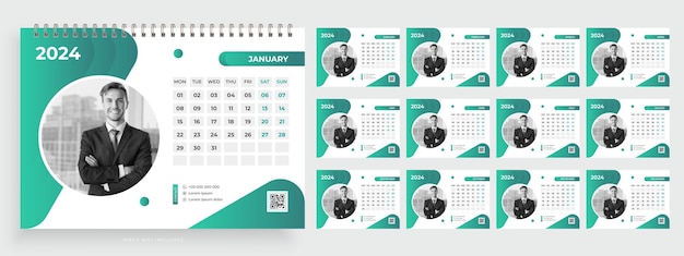 Un calendario con la data gennaio su di esso