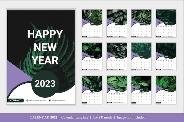 Vector calendar