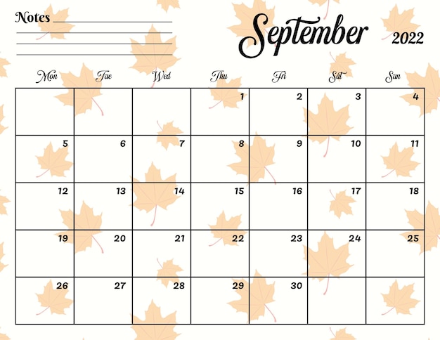 Vector calendarplanner vector illustration