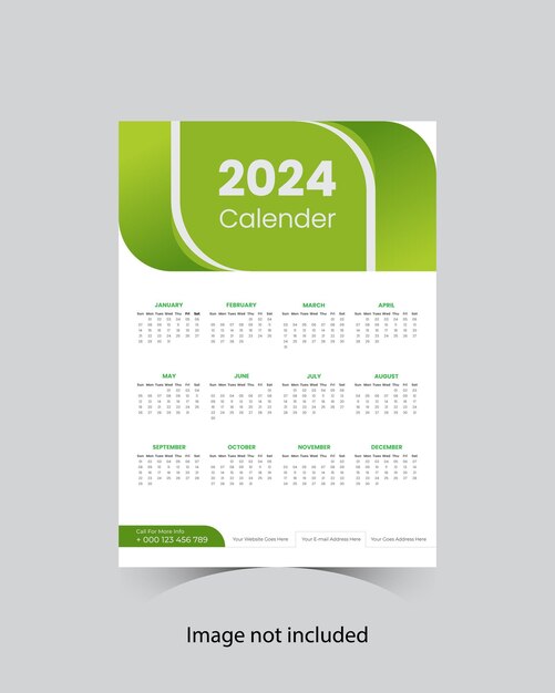 calender design template