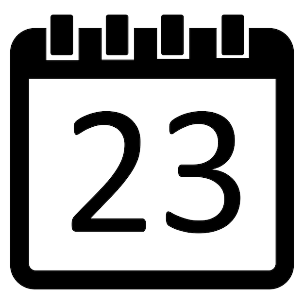 Vector calender icon