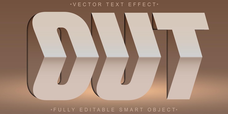 Vector 달력 종이 절단 날짜 브라운 크림 터 완전히 편집 가능한 스마트 객체 텍스트 효과
