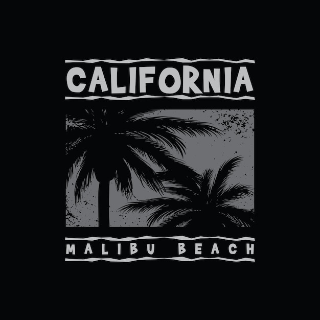 Californië illustratie typografie. perfect voor het ontwerpen van t-shirts