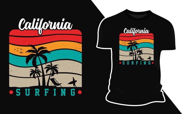 Californië surfontwerp