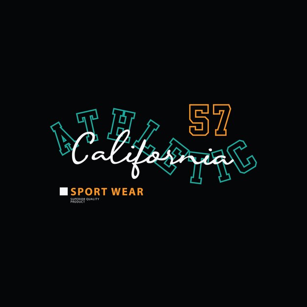 Californië typografie vector t-shirt ontwerp