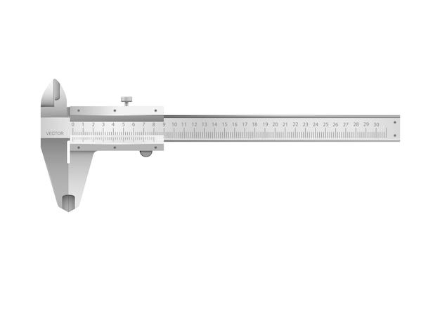 Vector calipers measuring tool made of steel