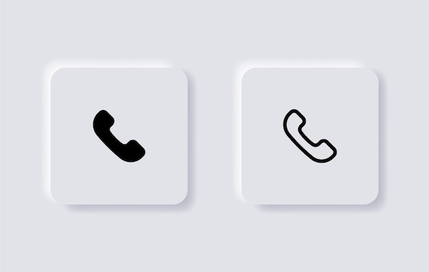 call icon phone telephone symbol contact us sign web app ui icon mobile application icons