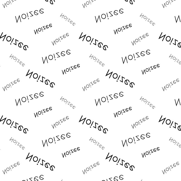 Vector calligraphy letters in a seamless pattern on a beige background