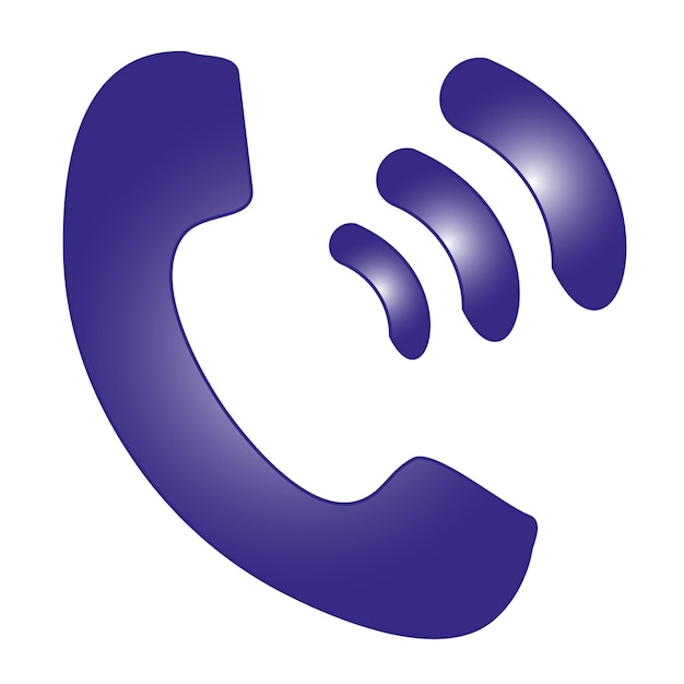 Calling Telephone illustration design