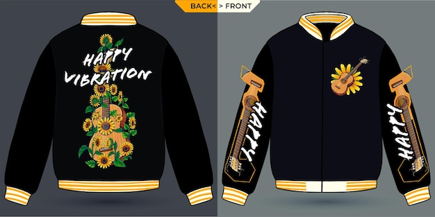Vector camel and arabian visualized with a jacket mock up