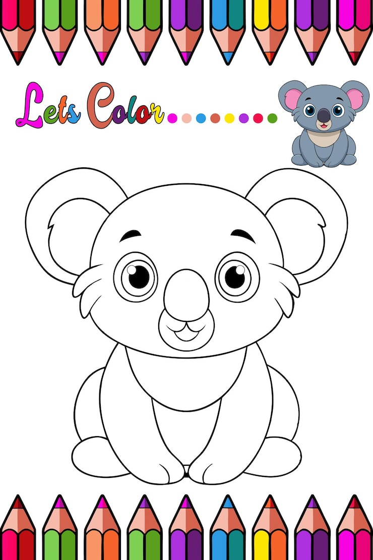 Vector camel kleurblad voor kinderen schattige tekenfilmdierenillustratie