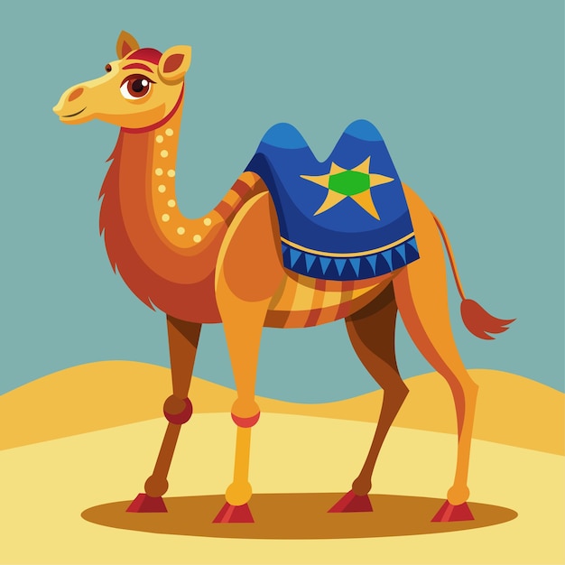 Vector camel vector