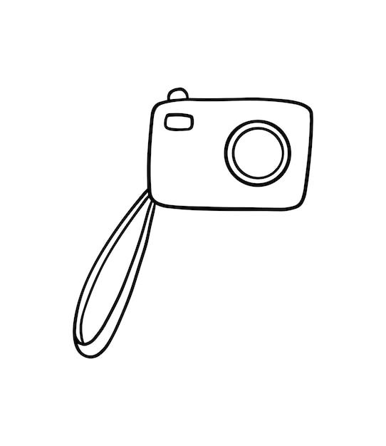 Камера для создания фотографий в цифровом формате с помощью техники глазков, фиксирующая момент раскраски линейного мультфильма