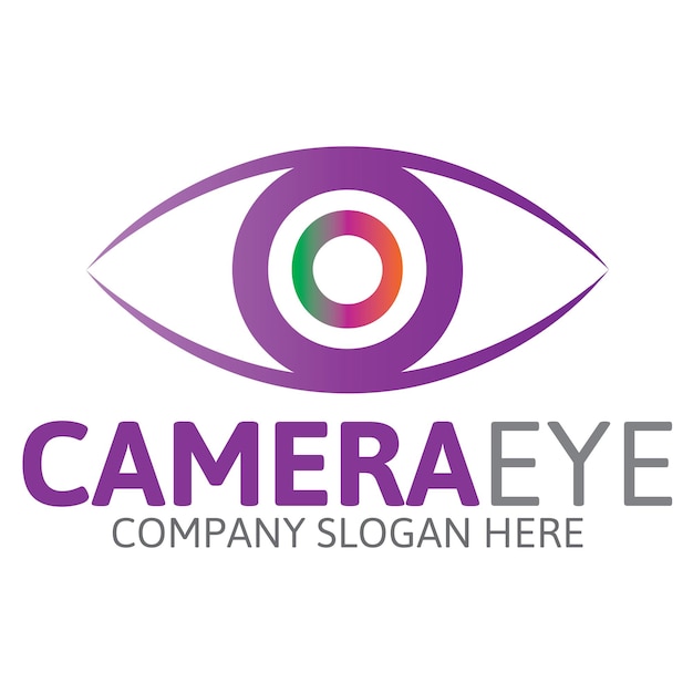 Camera eye logo