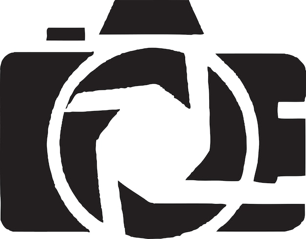 Шаблон логотипа фокуса камеры