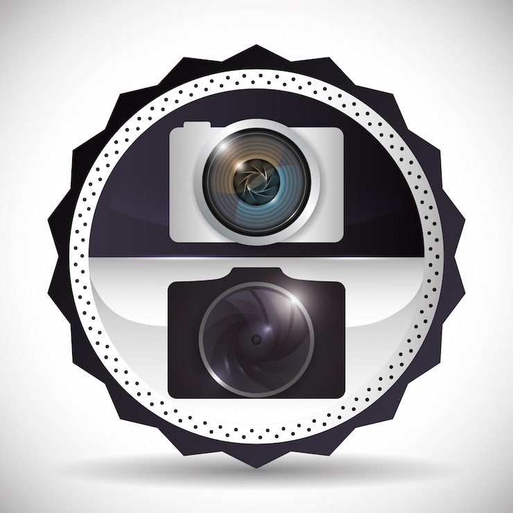 Vector camera icon design 