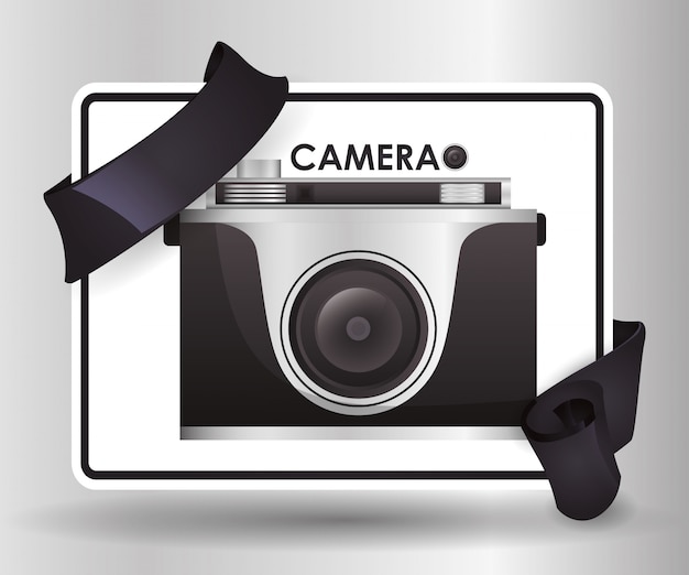 Vector camera icon design