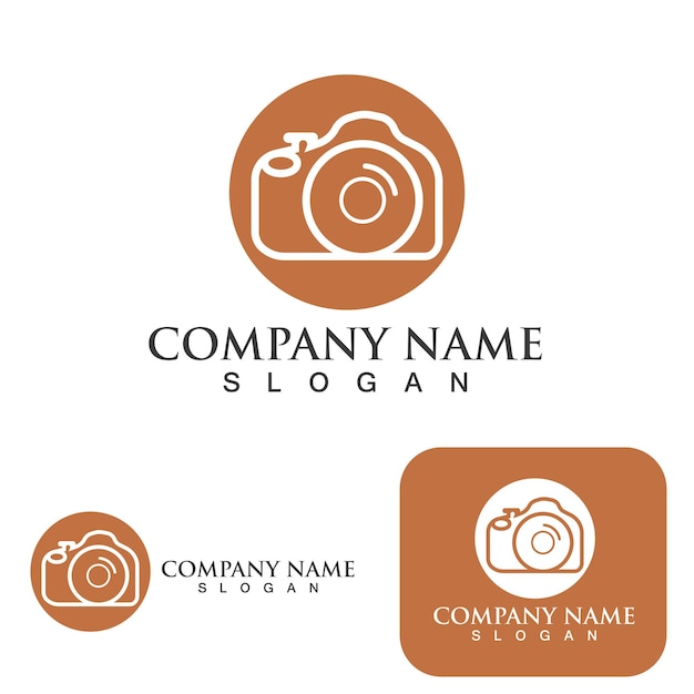Camera icon element logo