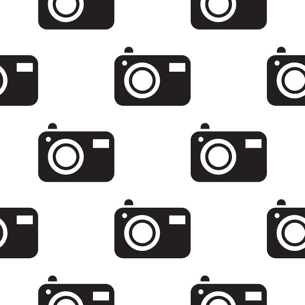 Vector camera icon illustration