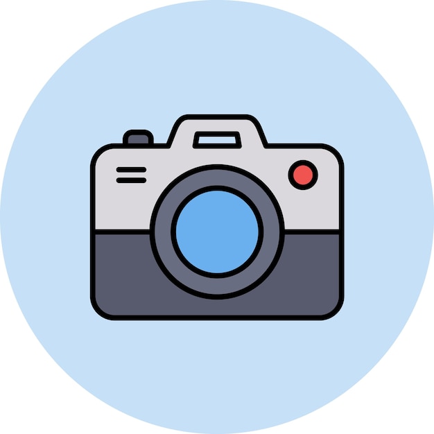 Camera icon vector image Can be used for Hotel Services