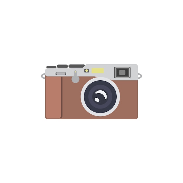 Vector camera icon vintage