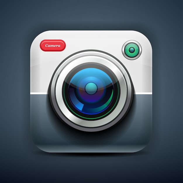 Vector camera icon