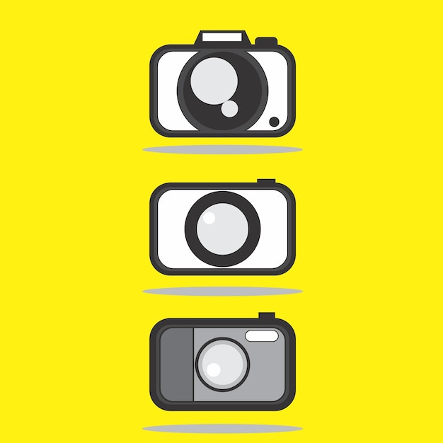 Camera Icons Vector