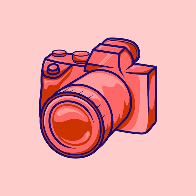 Vector camera illustration