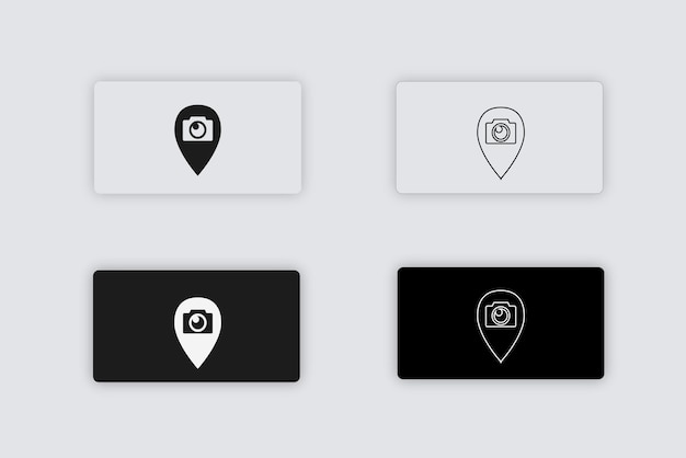 camera location icon isolated