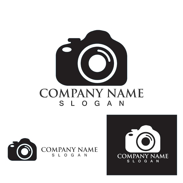 Camera logo en symbool vector afbeelding