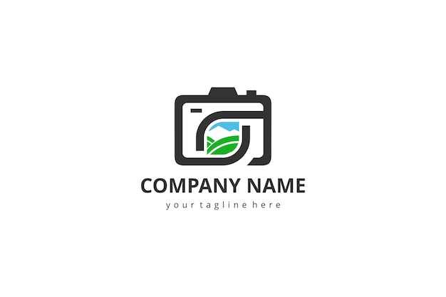 Camera logo template