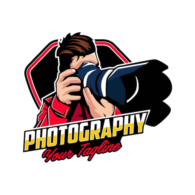 Distintivi del logo fotografia della macchina fotografica