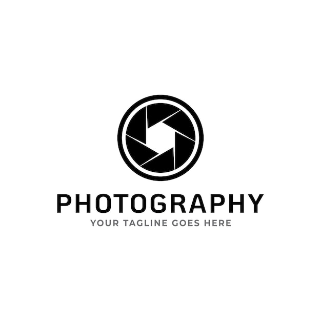 Camera Photography Logo Icon Vector Template