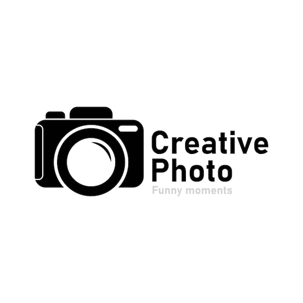 Camera photography logo icon vector template