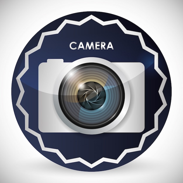 Vector camera pictogram ontwerp